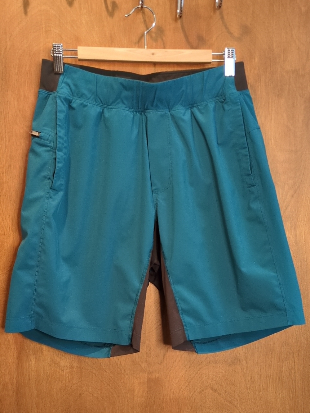 lululemon athletica Teal Athletic Short Size M